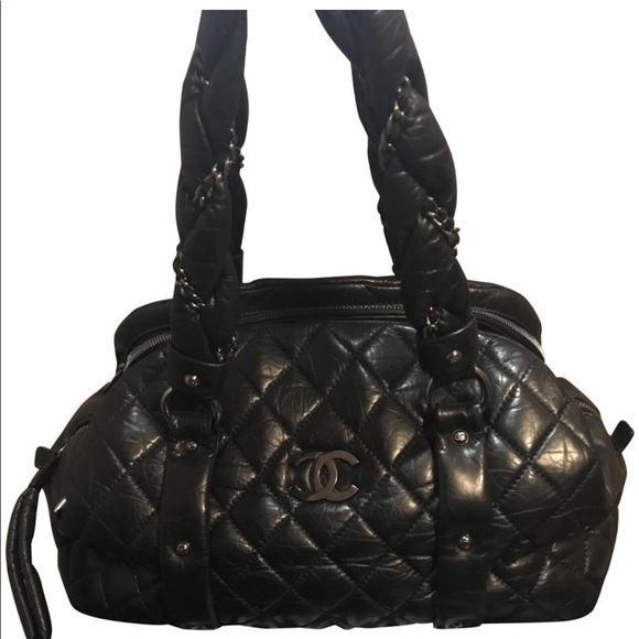 Chanel Lady Braid Bowler Bag Winter 2006 RARE - Picture 2 of 8